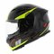 Axxis Racer GP SV Full Face Helmet Carbon Spike A3 - Gloss Black Fluo Yellow