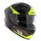 Axxis Racer GP SV Full Face Helmet Carbon Spike A3 - Gloss Black Fluo Yellow