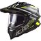 LS2 MX701 C Explorer Edge black yellow - Adventure helmet motorcycle