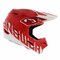 Answer AR1 V2 MX Helmet Bold matt red white