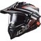 LS2 MX701 C Explorer Edge black orange - Adventure helmet motorcycle