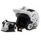 MT Streetfighter SV Darkness helmet gloss black white
