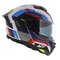 MT Atom 2 SV Modular motorcycle helmet Bast matt blue red white