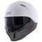 HJC I20 Streetfighter helmet pearl white semi flat black