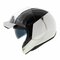Shark Evojet Helmet Dual gloss black white WKW