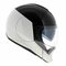 Shark Evojet Helmet Dual gloss black white WKW