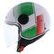 LS2 OF558 Sphere Lux Firm gloss white green red italia