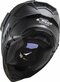 LS2 MX701 Explorer solid gloss matt black - Adventure helmet motorcycle