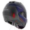 Shark EVO ES Kryd Matt Silver Blue Red