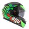 AGV K3 helmet Kameleon black red green