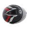 AGV Streetmodular Resia matt grey silver red motorcycle helmet