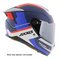 Axxis Hawk SV EVO full face helmet Daytona matt blue