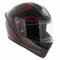 AGV K1 S helmet Sling - matt black red