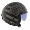 LS2 OF599 Spitfire II Flag matt black titanium - Open Face helmet motorcycle scooter