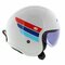 LS2 OF599 Spitfire II Retro gloss white red blue - Open Face helmet motorcycle scooter