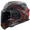 LS2 FF901 Advant X Carbon helmet Future II red black