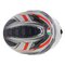 AGV K3 fullface motorcycle helmet Space matt white blue red