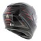 AGV K3 fullface motorcycle helmet Syth gloss black red