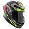 AGV K6 S Erazer motorcycle helmet black red fluo yellow