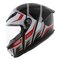 AGV K6 S Karve motorcycle helmet matt white black red