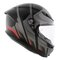 AGV K6 S Karve helmet matt black grey red