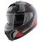 AGV Tourmodular Perception modular helmet gloss black grey red