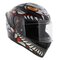 AGV K1 S helmet Lyzard matt black grey red