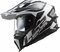 LS2 MX701 Explorer Alter matt black white - Adventure helmet motorcycle