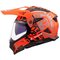 LS2 MX702 Pioneer II adventure helmet Rangi orange