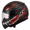 LS2 FF353 Rapid II helmet Kaiju matt black red white