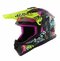 LS2 MX708 Fast II helmet Gorilla gloss purple hv yellow