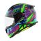 LS2 FF812 Kids junior Svent gloss blue green - Children motorcycle racing helmet