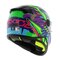 LS2 FF812 Kids junior Svent gloss blue green - Children motorcycle racing helmet