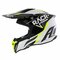 Airoh Strycker MX helmet RACR gloss black white fluo yellow