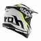 Airoh Strycker MX helmet RACR gloss black white fluo yellow