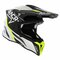 Airoh Strycker MX helmet RACR gloss black white fluo yellow