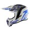 Airoh Aviator Ace 2 MX Helmet Ground - gloss blue grey white