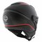 Vito jet helmet Lavori matt black red deco