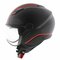 Vito jet helmet Lavori matt black red deco