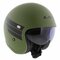 LS2 OF599 Spitfire II Retro matt green black - Open Face helmet motorcycle scooter