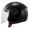 LS2 OF616 Airflow II helmet solid gloss black