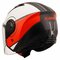 LS2 OF616 Airflow II helmet Cover matt white red
