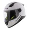 LS2 FF812 Kids junior solid gloss white - Children motorcycle racing helmet
