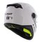 LS2 FF812 Kids junior solid gloss white - Children motorcycle racing helmet