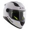 LS2 FF812 Kids junior solid gloss white - Children motorcycle racing helmet