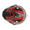 LS2 FF812 Kids junior Punk gloss grey red - Children motorcycle racing helmet