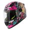 LS2 FF812 Kids junior Cyberg matt purple cyan - Children motorcycle racing helmet