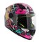 LS2 FF812 Kids junior Cyberg matt purple cyan - Children motorcycle racing helmet