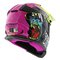 LS2 MX437 Fast EVO II mini Gorilla gloss purple children MX motorcycle helmet