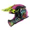 LS2 MX437 Fast EVO II mini Gorilla gloss purple children MX motorcycle helmet